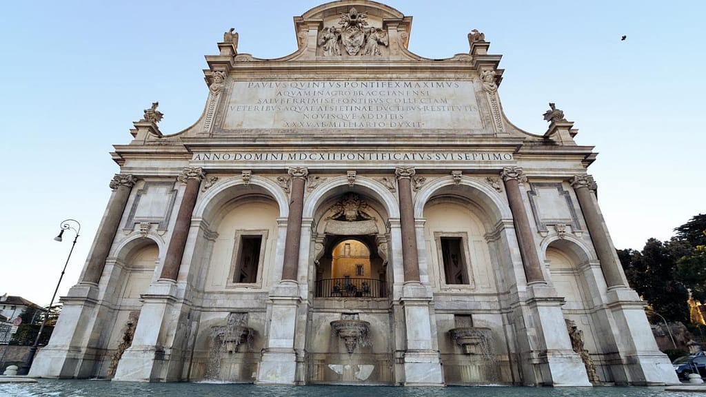 Attractions in Rome Fontanone