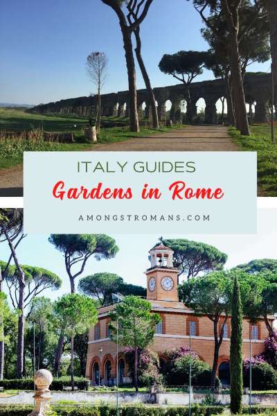 Gardens and parks in Rome